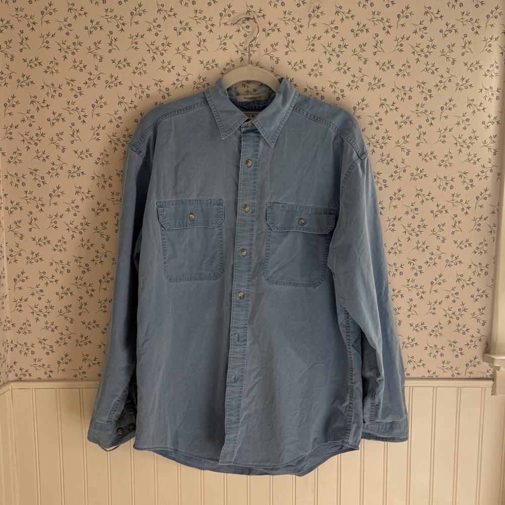 Vintage L.L.Bean Chambray Button Down Shirt